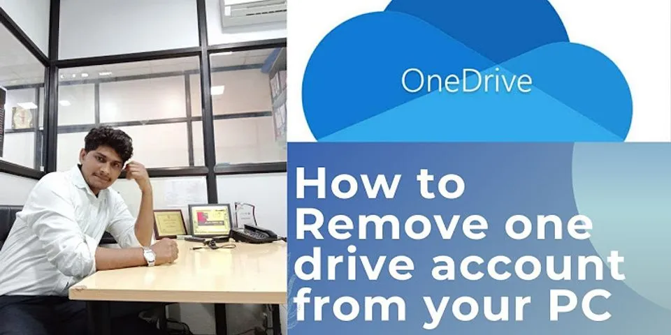 OneDrive hesabını Windows 10-dan necə çıxarmaq olar